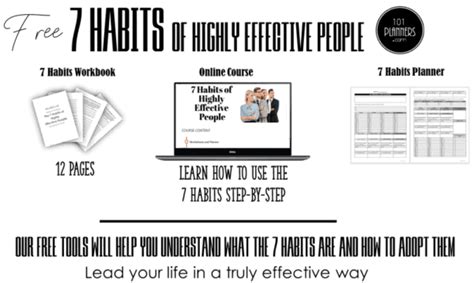 7 Habits Of Highly Effective People Summary And Workbook