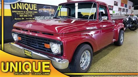 1963 Ford F100 Step Side Pickup For Sale Youtube
