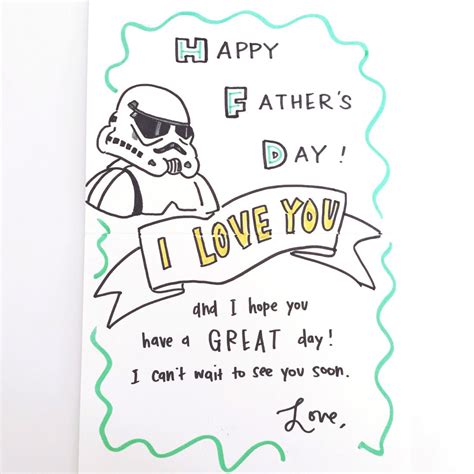 Fathers Day Writing Ideas What To Write In A Fathers Day Card