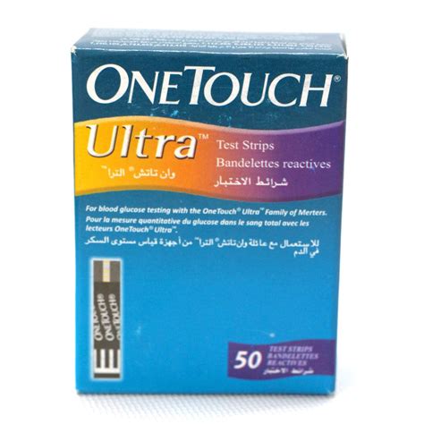 One Touch Ultra Test Strips 50s Golden Horse Medical Supplies