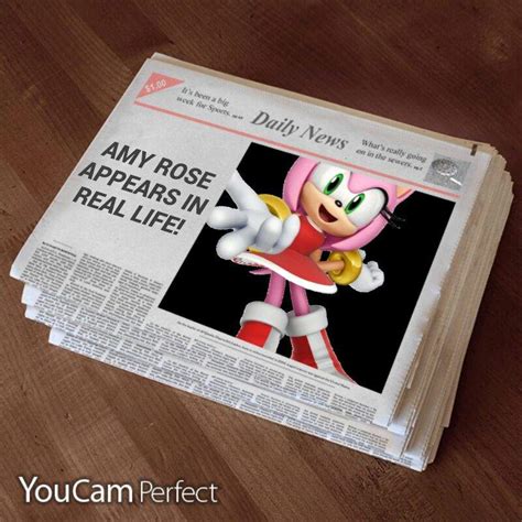 Amy Rose Appears In Real Life Sonic The Hedgehog Amino