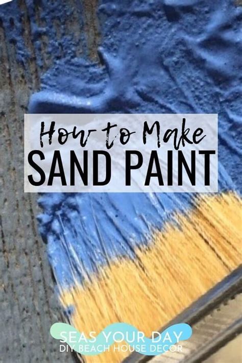 Most of the time pastel artists paint on sanded paper. HOW TO MAKE SAND PAINT - Seas Your Day | Sand painting ...