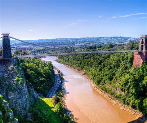 Clifton Suspension Bridge In Bristol