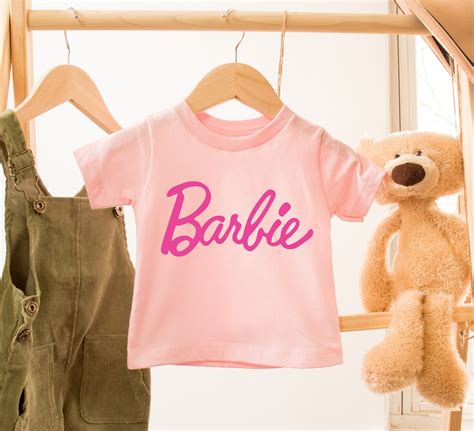 Barbie Shirt Little Girl Shirt Cute Pink Barbie T Shirt Etsy