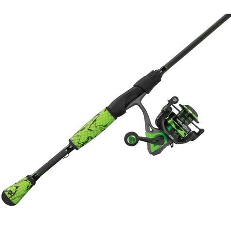 Lews Mach 2 69 Med 1 Piece Fishing Rodspinning Reel Combo