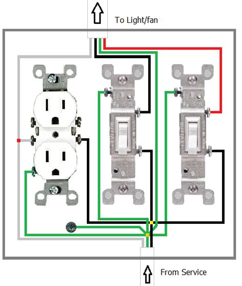 Wiring The Proper Way To Wire A Light Switchfan Switch And