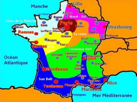La Carte De France Et Ses Villes Altoservices