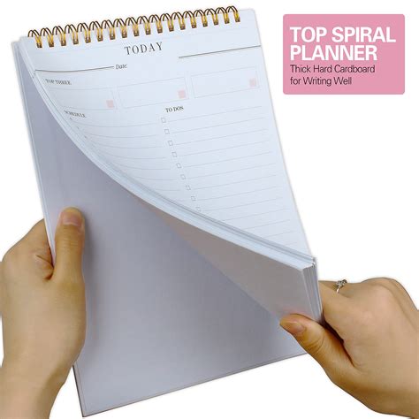 Daily Planner Notepads A5 Scheduler To Do List With Priorities