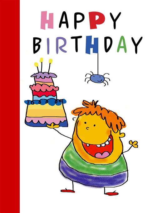 Free Printable Happy Birthday Card For Boy Printable Templates Free