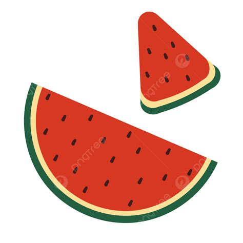 Sliced Watermelon Clipart Transparent Png Hd Cartoon Slice Of