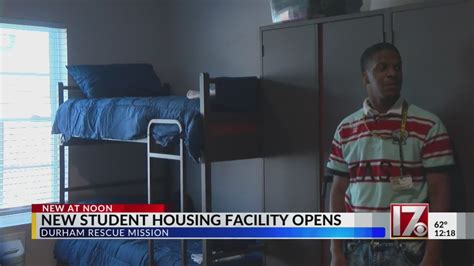 Durham Rescue Mission Student Housing Opens Youtube