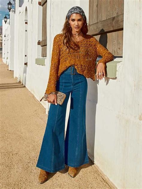 Take In A Blast From The Past With These Wide Leg Flare Pants They Are