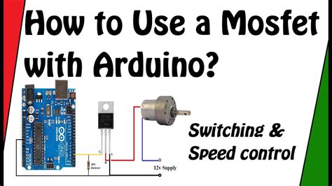 How To Control Mosfet With Arduino Using Pwm Youtube