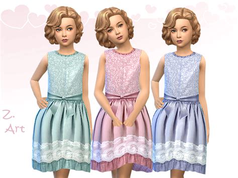 Zuckerschnute20s Girlz 25 Dress Summer Dresses Dresses Sims 4