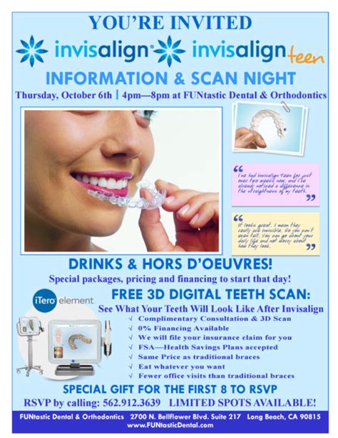 Invisalign Information And Scan Night Funtastic Pediatric Dental