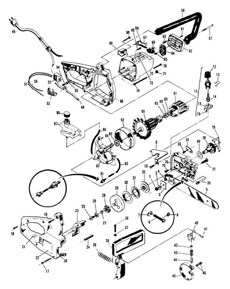 Mac 3200 Mcculloch 3200 Chainsaw Parts Diagram