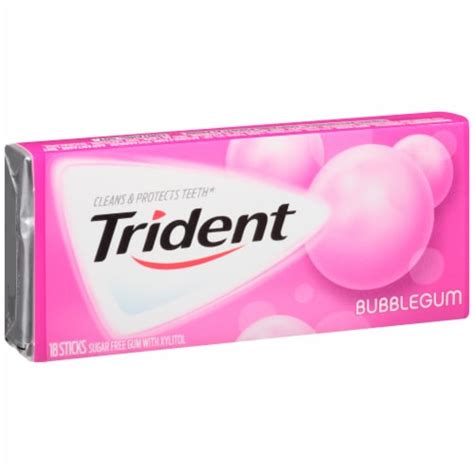 Trident Bubble Gum 18 Ct Food 4 Less