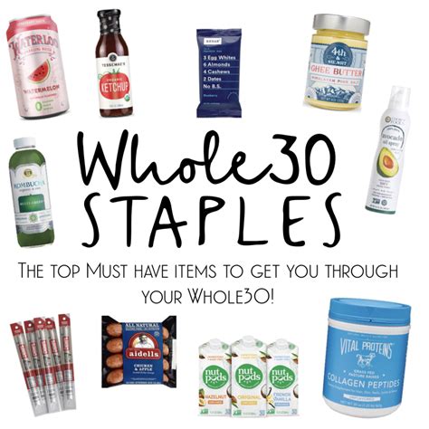 If you fill your grocery cart with items mostly from the produce, meat, and seafood sections, then that's most of the battle. whole30 staples | Whole 30 approved foods, Whole 30 meal ...