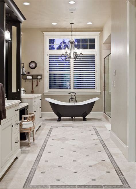 Traditional With Beige Bathroom Vanity Bathroom Flooring Options