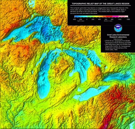 Pin By Leo Greenhorn On Maps Great Lakes Relief Map Great Lakes Region