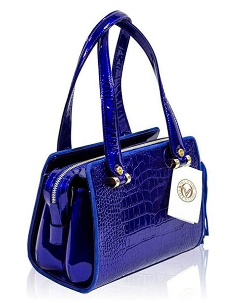 Valentino Orlandi Cobalt Blue Bag Raluca Fashion