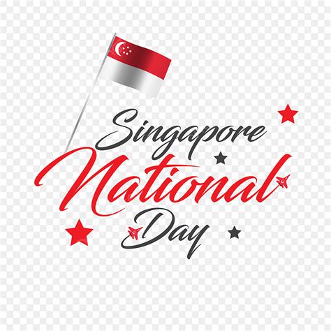 Fiesta Del Día Nacional De Singapur Con Estrellas Png Estrellas