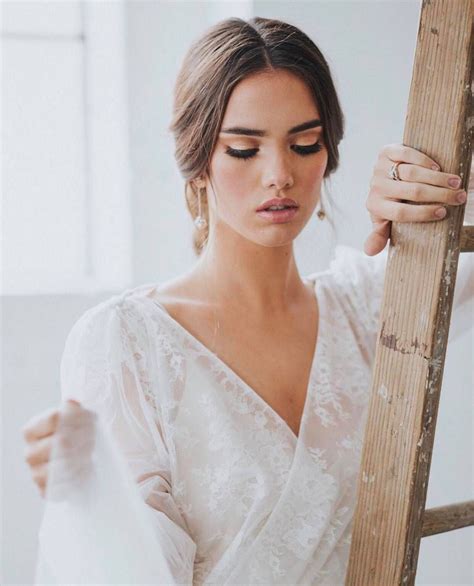 Long Sleeve Wedding Gown By Jean And Jewel Vintage Boho Wedding Dress Vintage Wedding Dress