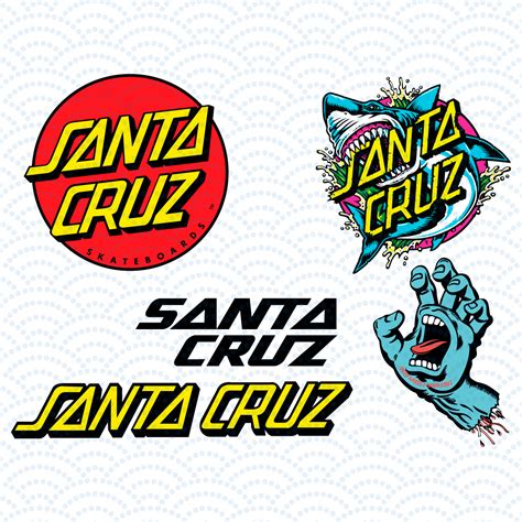 Santa Cruz Logos Svg Bundle Trending Svg Santa Cruz Svg S Inspire