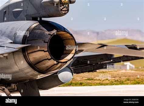 The Exhaust Of The Fighter Jet Jet Plane Nozzle Stock Photo Alamy