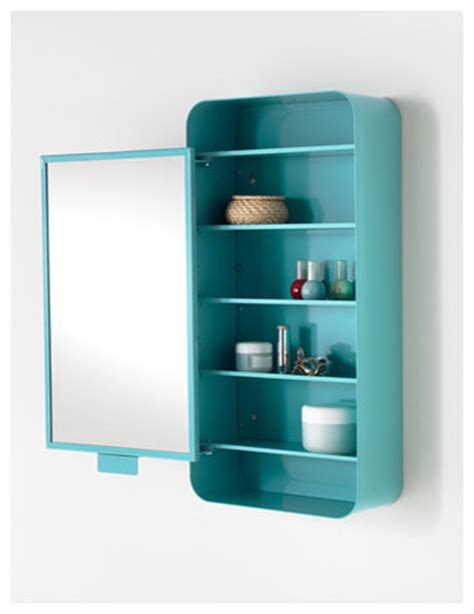 Corner ikea medicine cabinet can provide adequate storage space for things such as toilet paper, small towels or medicines and toiletries. Gunnern Mirror Cabinet with 1 Door, Blue - Contemporary ...