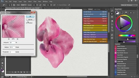 Also check our 89 awesome sets of free photoshop brushes 2018 which we have handcrafted recently and beautiful work of artists who did the best watercolor paintings. 6. Demo Painting of Hydrangea Flower using Photoshop ...
