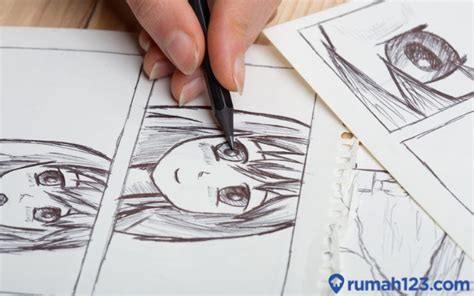 9 tutorial mudah cara menggambar anime untuk pemula patut dicoba