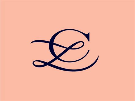 Lc Monogram Logo Design Font Design Logo Letter Logo Design