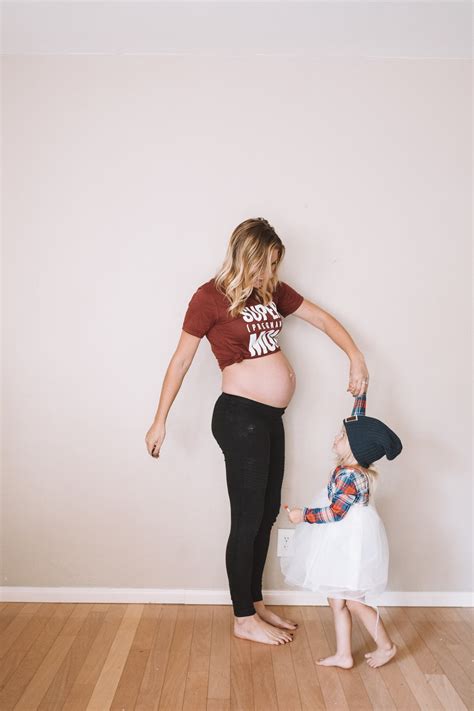 23 Weeks Pregnant Belly Funny Pregnancy Shirt Of The Week — The