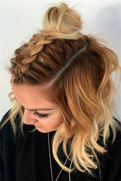 Use a dry shampoo if necessary and comb the hair to make it tangle free. 21 Lovely Medium Length Hairstyles to Wear at Date Night ...