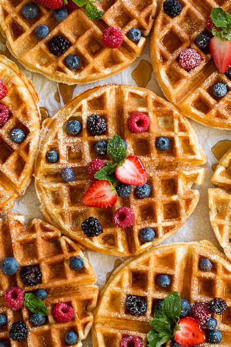 Best Belgian Waffle Recipe Light Fluffy And Crisp Cooking Classy