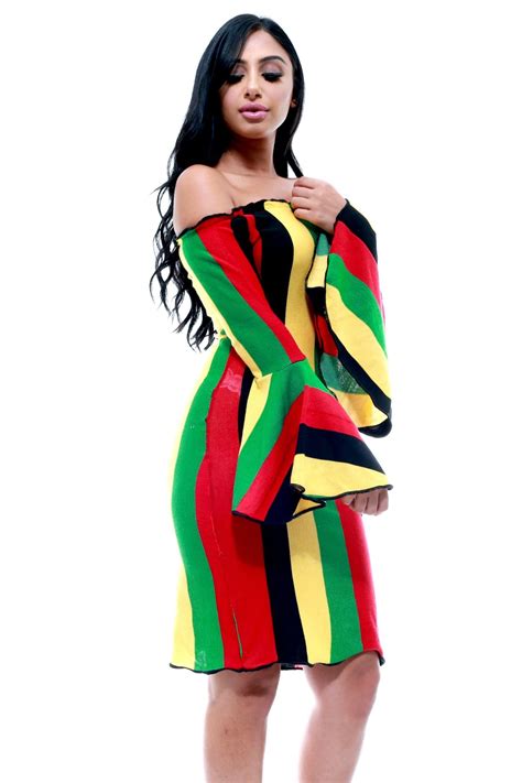 Rasta Dress Jamaican Clothing Trend Is Back Fifth Degree Jamaican Dress Rasta Dress Stylish