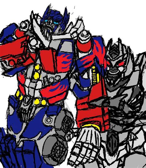 This is transformer's optimus prime vs megatron dc by shaun collings on vimeo, the home for high quality videos and the people who love them. optimus prime vs megatron 2 by bman93 on DeviantArt