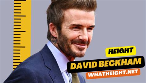 What Is David Beckham Height Weight Net Worth Affairs Biography