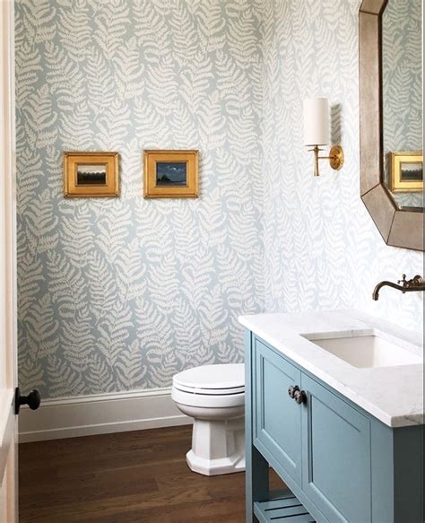 30 Stunning Bathroom Wallpaper Ideas You Ll Love The Wonder Cottage