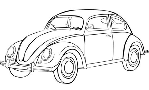 Vw Beetle Drawing At Getdrawings Free Download