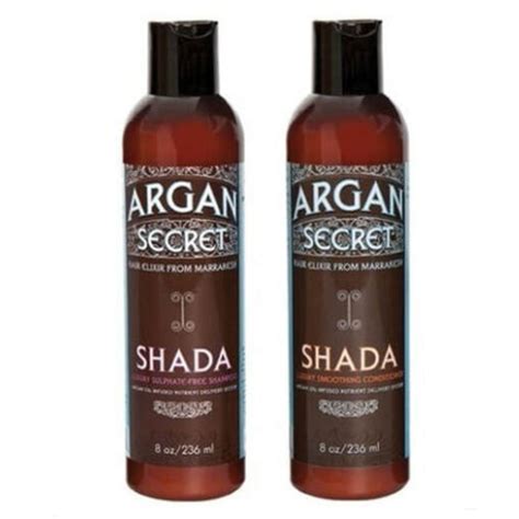 Argan Secret Shada Sulphate Free Shampoo And Conditioner 236ml Bnikonn