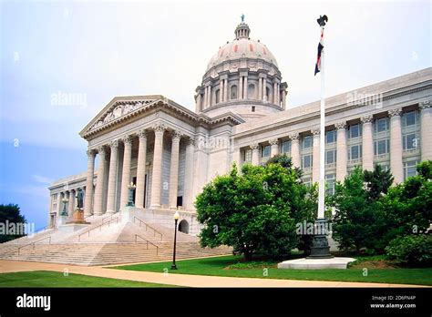 Jefferson City Missouri State Capitol Building Mo Stock Photo Alamy