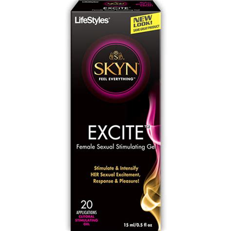 Lifestyles Excite Female Sexual Stimulating Gel Condom Jungle