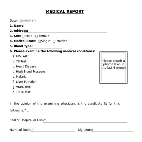 Free 16 Medical Report Templates In Ms Word Illustrator Psd