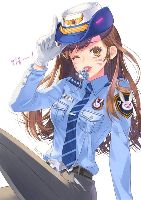 Officer Dva Overwatch Amino