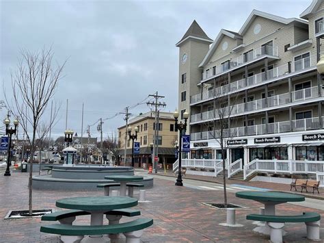 Downtown Old Orchard Beach Maine Off Season Paul Chandler December
