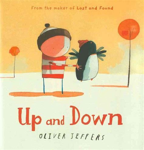 Up And Down By Oliver Jeffers English Hardcover Book Free Shipping
