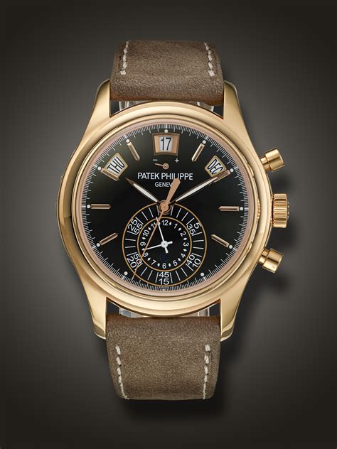 Patek Philippe Pink Gold Annual Calendar Flyback Chronograph Ref