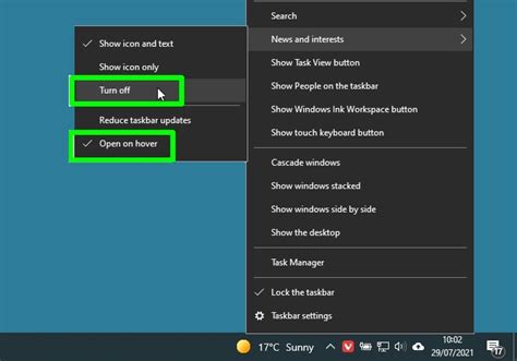How To Remove The Windows 10 News And Weather Widget Toms Guide